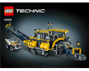 LEGO Instructions - 42055-1 Bucket Wheel Excavator | Rebrickable